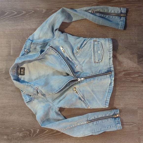 D-ID Jean Biker Jacket - Picture 2 of 4